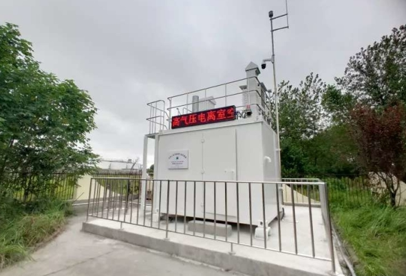 湖北省潛江市首個國控大氣輻射環境自動監測站建成