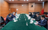 劉敬會見法國法馬通高級執(zhí)行副總裁雷樂維